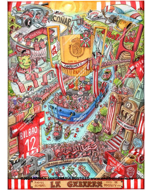 La Gabarra del Athletic Club de Bilbao