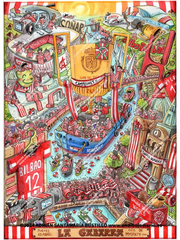 La Gabarra del Athletic Club de Bilbao